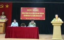 CATP lắng nghe ý kiến nhân dân về lực lượng Công an cơ sở quận Kiến An
