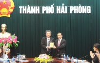 Phó Chủ tịch UBND thành phố Nguyễn Văn Thành tiếp đoàn công tác Công ty Mitsubishi Corporation Việt Nam
