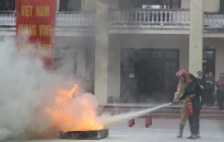Quận Đồ Sơn: Tập huấn nghiệp vụ phòng cháy chữa cháy