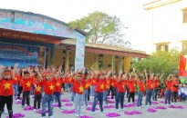 Trường Mầm non Anh Dũng (Dương Kinh) Sôi nổi sân chơi “Những chiến sĩ tí hon”