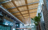 Thiết kế thân thiện với môi trường khiến sân bay sinh thái đẹp như resort