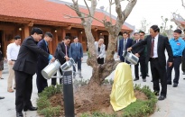 Tổng liên đoàn lao động Việt Nam – Thành ủy Hải Phòng:  Phát động tết trồng cây tại Nhà tưởng niệm lãnh tụ Nguyễn Đức Cảnh
