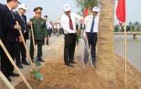 Tưng bừng lễ hội trồng cây năm 2019:  Bí thư Thành ủy Lê Văn Thành dự phát động tết trồng cây tại Vĩnh Bảo