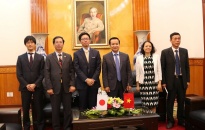 Lãnh đạo thành phố tiếp ngài Công sứ Kinh tế, Đại sứ quán Nhật Bản tại Việt Nam