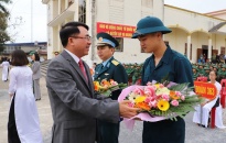 Huyện An Lão:  261 tân binh lên đường nhập ngũ