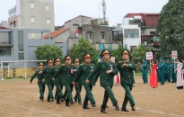 Quận Lê Chân:  Sôi nổi lễ ra quân huấn luyện năm 2019