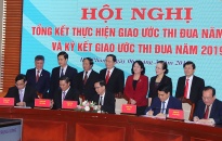 Cụm thi đua 5 thành phố trực thuộc Trung ương ký kết giao ước thi đua năm 2019