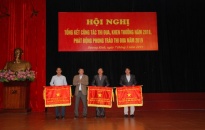 Quận Dương Kinh: 3 tập thể được UBND TP tặng Cờ thi đua