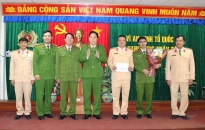 CATP khen thưởng lực lượng CSGT - Công an huyện Thủy Nguyên