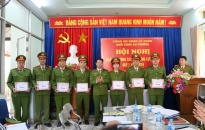 Khối công an phường quận Lê Chân: Khen thưởng 15 cá nhân tiêu biểu, xuất sắc