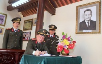 Công an thành phố Hải Phòng tham gia các hoạt động về nguồn tại tỉnh Nghệ An