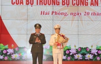 Bộ Công an: Công bố Quyết định của Bộ trưởng Bộ Công an bổ nhiệm  Đại tá Lê Ngọc Châu giữ chức vụ Giám đốc CATP Hải Phòng   