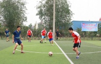 Giao lưu bóng đá kỷ niệm Ngày thành lập Đoàn TNCS Hồ Chí Minh