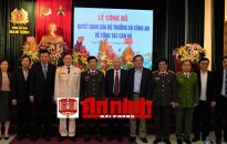 Đại tá Phạm Văn Long giữ chức Giám đốc Công an tỉnh Nam Định