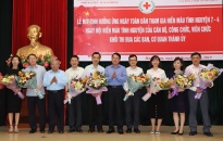 Khối thi đua các Đảng ủy khối, các ban, cơ quan Thành ủy:  Lan tỏa nghĩa cử ngày hiến máu tình nguyện