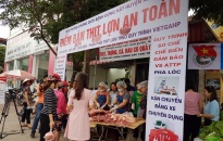 Mở 4 quầy bán thịt lợn an toàn dịch bệnh tại huyện Kiến Thụy