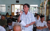 Đoàn Đại biểu Quốc hội TP Hải Phòng  tiếp xúc cử tri thị trấn An Dương