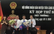 Huyện Tiên Lãng:  Bầu bổ sung chức danh Phó Chủ tịch UBND huyện Tiên Lãng, nhiệm kỳ 2016- 2021