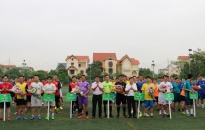 Khai mạc Giải bóng đá chào mừng 59 năm ngày thành lập  Cty cổ phần Nhựa Thiếu niên Tiền Phong