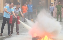 Công an Thái Bình: Tập huấn an toàn phòng cháy chữa cháy