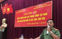 Công an tỉnh Thái Bình: Tuyên truyền pháp luật phòng, chống tội phạm 