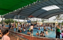 Các bể bơi trên địa bàn huyện An Dương:  Góp phần giảm tỷ lệ đuối nước học sinh 