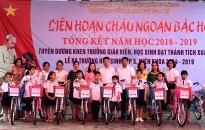 Agibank chi nhánh Bắc Hải Phòng: Trao 20 xe đạp tặng học sinh nghèo học giỏi