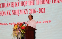 Bí thư Thành ủy Lê Văn Thành tiếp xúc cử tri quận Hồng Bàng
