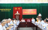 Ủy ban MTTQ Việt Nam thành phố: Tổ chức kỳ họp thứ XIII – khóa XIII