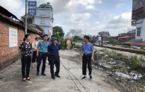 Quận Lê Chân kiểm tra thực tế công tác cải tạo đường, ngõ theo Nghị quyết 05 