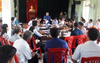 Huyện An Dương:  Đối thoại với 2 hộ dân xã Hồng Thái