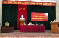 Đại biểu Hội đồng nhân dân quận Lê Chân:  Tiếp xúc cử tri chuẩn bị kỳ họp thứ 8 HĐND quận khóa XVIII, nhiệm kỳ 2016 - 2021
