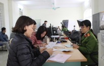 CAQ Dương Kinh: Cấp mới, cấp đổi 1.321 căn cước công dân