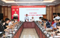 UBND tỉnh họp báo thường kỳ tháng 7-2019: Tốc độ tăng trưởng kinh tế (GRDP) Quảng Ninh tăng 12,09%