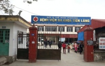 Hợp nhất Trung tâm Y tế huyện Tiên Lãng và Bệnh viện đa khoa huyện Tiên Lãng thành Trung tâm Y tế huyện Tiên Lãng