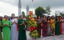 Hội LHPN quận Lê Chân: Dâng hương tưởng niệm các anh hùng liệt sỹ