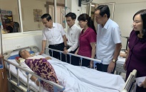 Lãnh đạo UBNDTP thăm hỏi nạn nhân vụ tai nạn giao thông tại Tuyên Quang ngày 23-7