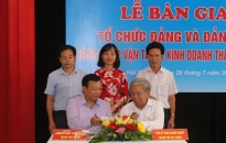 Đảng ủy khối doanh nghiệp thành phố:  Tiếp nhận tổ chức Đảng từ Đảng bộ khối công nghiệp Hà Nội