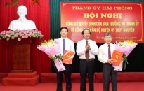 Nhân sự mới: Điều động Giám đốc Sở NN&PTNT Phạm Văn Lập giữ chức Bí thư Huyện ủy Thủy Nguyên