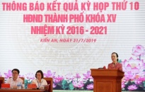 Trưởng đoàn đại biểu Quốc hội Hải Phòng tiếp xúc cử tri quận Kiến An