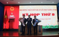 Khai mạc Kỳ họp thứ 8 HĐND quận Lê Chân, nhiệm kỳ 2016 – 2021