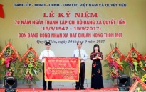 Sáp nhập 4 xã tại huyện Tiên Lãng:  Đảm bảo ổn định công tác cán bộ 