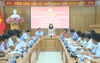 Giao ban cụm thi đua MTTQ Việt Nam khối quận