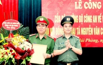 Công an thành phố: Công bố Quyết định của Bộ trưởng Bộ Công an nghỉ công tác chờ hưu trí đối với Đại tá Nguyễn Văn Coỏng, Phó giám đốc CATP