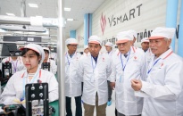 Chủ tịch Quốc hội vùng Yangon – Myanmar U Tin Maung Tun:“Nhà máy VinSmart dây chuyền hiện đại, kiểm soát chặt chẽ, rất đáng tự hào”