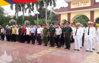 Phường Đồng Quốc Bình (Ngô Quyền): Tổ chức lễ đón nhận và an táng hài cốt liệt sỹ Nguyễn Minh Thái