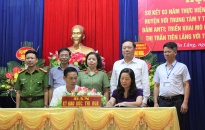 Công an huyện Tiên Lãng và Trung tâm y tế huyện Tiên Lãng:  Phối hợp bảo đảm ANTT trong lĩnh vực y tế 