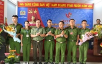 Trung úy Vũ Thanh Tâm giữ chức Bí thư Chi đoàn phòng PC05 - CATP, khóa VI