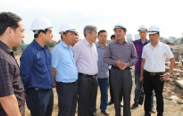 Phó chủ tịch UBND thành phố Lê Khắc Nam kiểm tra tiến độ dự án chỉnh trang Cung Văn hóa Thiếu nhi 