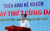 Quận Lê Chân: Gần 500 cán bộ, nhân dân tham gia chương trình “Ngày thứ 7 cùng dân”